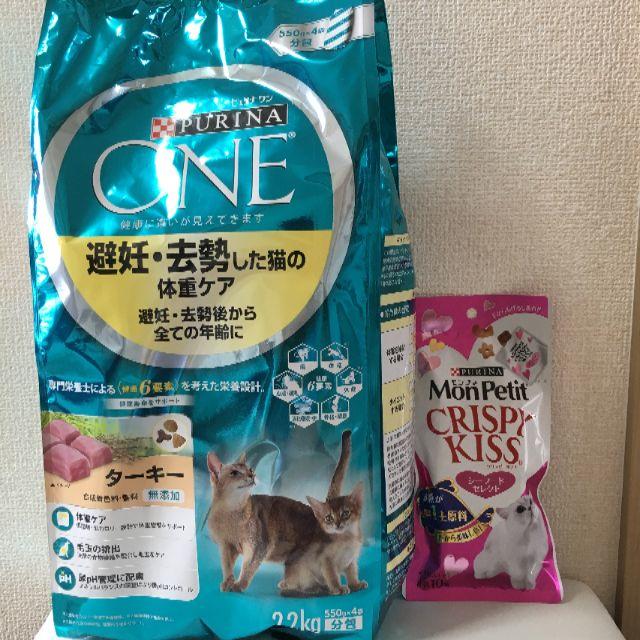 Nestle(ネスレ)の【mimi様専用】ピュリナワン キャットフード  避妊去勢した猫　ターキー味 その他のペット用品(猫)の商品写真