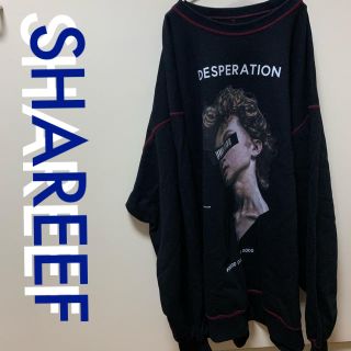 SHAREEF - SHAREEF スウェットトレーナー FACE BIG SWEATの通販 by ...