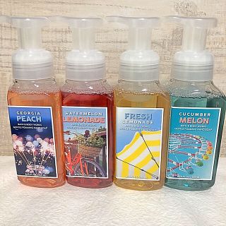 バスアンドボディーワークス(Bath & Body Works)の4本 Bath&Body Works★バス&ボディワークス  ハンドソープ《F》(ボディソープ/石鹸)