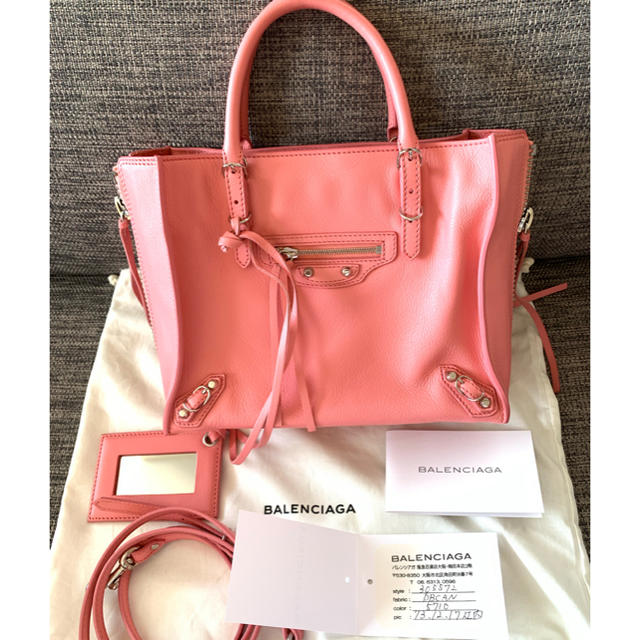 欲しいの BALENCIAGA BAG 美品!ミニペーパーA4 バレンシアガ