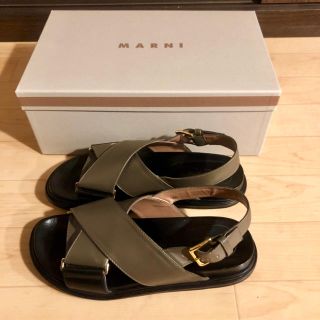 マルニ(Marni)のままななたん様専用 8/7まで 正規品 MARNI マルニ サンダル (サンダル)