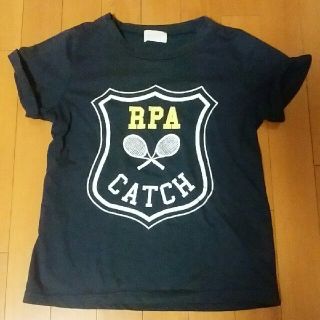 レピピアルマリオ(repipi armario)のレピピTシャツ　ネイビーSサイズ(Tシャツ(半袖/袖なし))