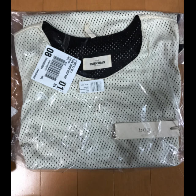 FEAR OF GOD(フィアオブゴッド)のM FOG  essentials メッシュ タンクトップ mesh 白 新品 メンズのトップス(タンクトップ)の商品写真