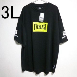 エバーラスト(EVERLAST)のEVERLAST　新品　３Ｌ　エバーラスト　吸水速乾　BLACK　ドライ(Tシャツ/カットソー(半袖/袖なし))