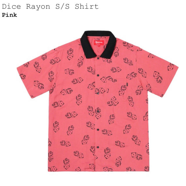 supreme Dice Rayon Shirts L