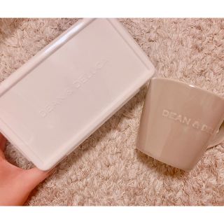 ディーンアンドデルーカ(DEAN & DELUCA)のお値下げ！！【新品】DEAN&DELUCA 弁当箱×マグカップ(弁当用品)