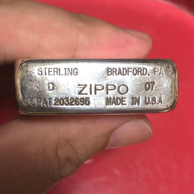 ZIPPO(ジッポー)のZippo STERLING silver  メンズのファッション小物(タバコグッズ)の商品写真
