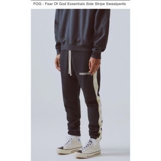 フィアオブゴッド(FEAR OF GOD)の新品 ESSENTIALS Side Stripe Sweatpants M ①(その他)