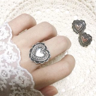 【数量限定】♡コンチョハートリングorピアス♡(リング)