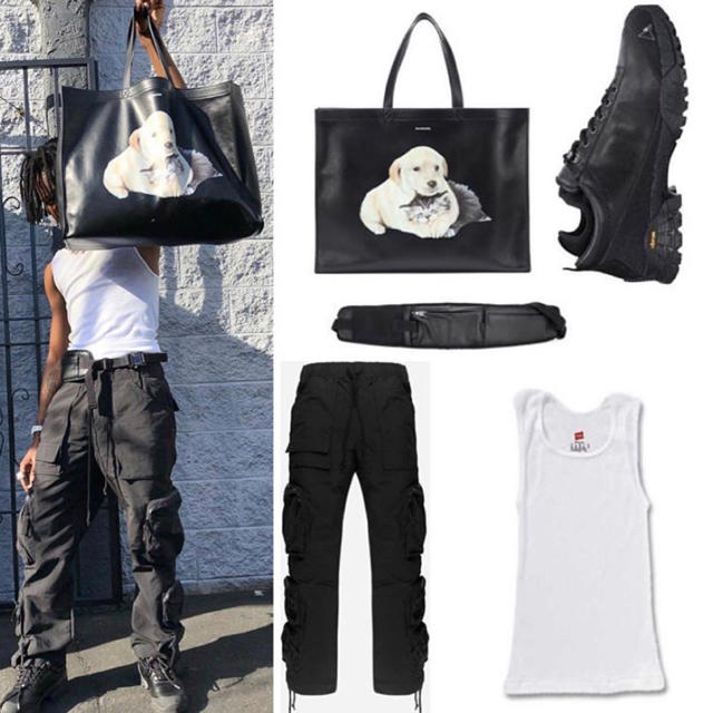 Travis Scott着用！！WHO IS JACOV cargo pants