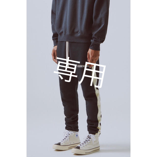 ESSENTIALS Side Stripe Sweatpant / M