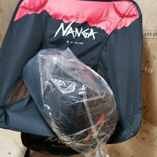 ナンガ(NANGA)のナンガ オーロラ900DX オールブラック レギュラー(寝袋/寝具)