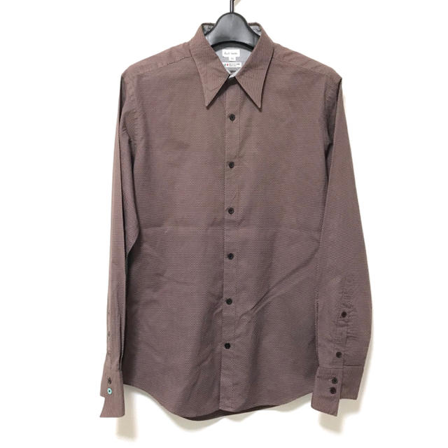 Paul Smith(ポールスミス)の定1.9万 ポールスミス マイクロドット長袖ドレスシャツM メンズのトップス(シャツ)の商品写真