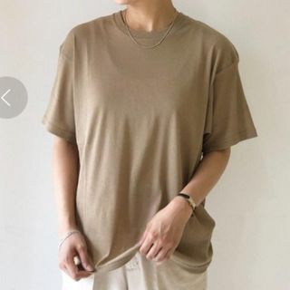 トゥデイフル(TODAYFUL)のTODAYFUL シルクタッチリブTシャツ(Tシャツ(半袖/袖なし))