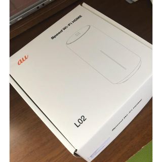 エーユー(au)のSpeed Wi-Fi HOME L02(PC周辺機器)