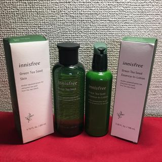 イニスフリー(Innisfree)のイニスフリー ・グリーンティー化粧水・乳液セット(化粧水/ローション)