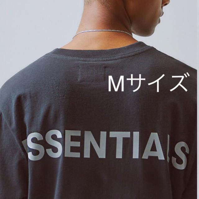 2019FW ESSENTIALS Boxy Tee Black M