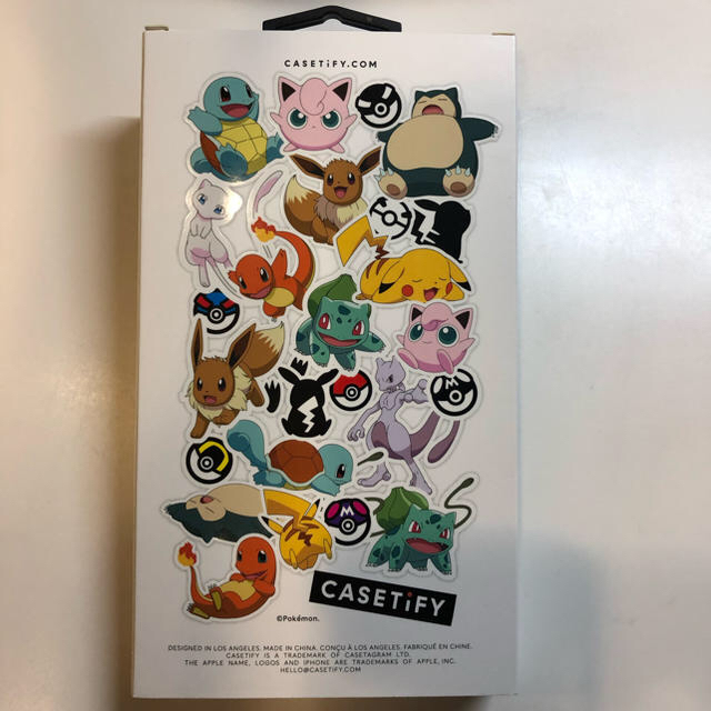 iPhone(アイフォーン)のCASETiFY ポケモン Pokémon iPhone X/XS スマホケース スマホ/家電/カメラのスマホアクセサリー(iPhoneケース)の商品写真