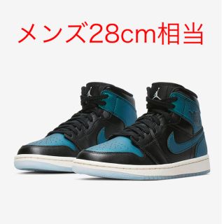 ナイキ(NIKE)のnike エアジョーダン1 mid wmns29cm(スニーカー)