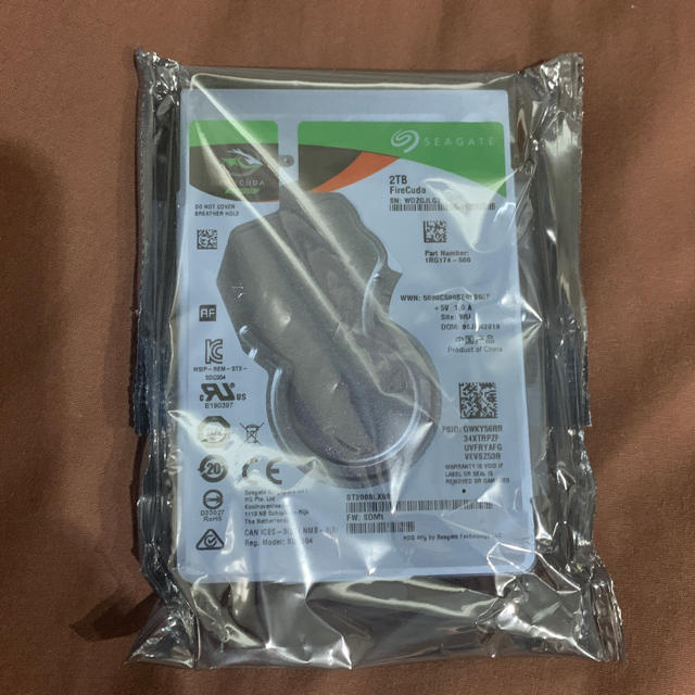 seahaye sshd 2tb 新品