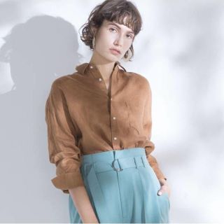 ミラオーウェン(Mila Owen)の2019SS MilaOwen フレンチリネンシャツ(シャツ/ブラウス(長袖/七分))