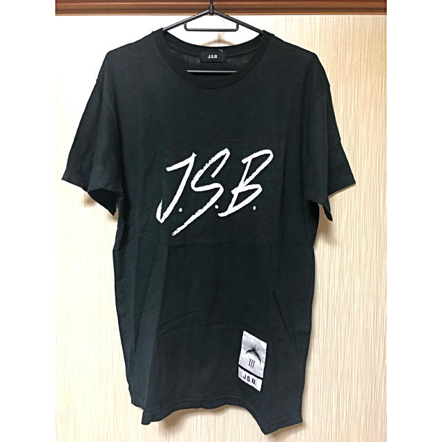 三代目 J Soul Brothers(サンダイメジェイソウルブラザーズ)のJSB ブランド 正規品 初期ロゴ Tシャツ ブラック メンズのトップス(Tシャツ/カットソー(半袖/袖なし))の商品写真