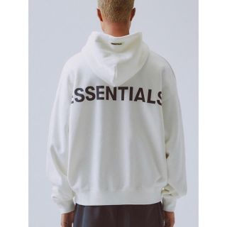 FEAR OF GOD - FOG Essentials 19AW パーカー 白 Sの通販 by
