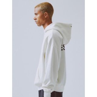 FEAR OF GOD - FOG Essentials 19AW パーカー 白 Sの通販 by