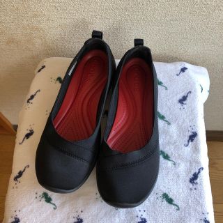 クロックス(crocs)のクロックスストレッチパンプスW6(バレエシューズ)