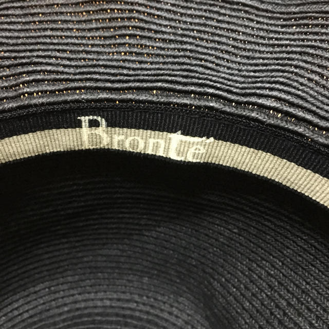 TOMORROWLAND(トゥモローランド)のストローハット 帽子 Bronte 黒 オランダ製 メンズの帽子(ハット)の商品写真