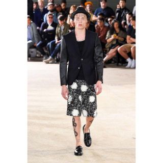 ジュンヤワタナベコムデギャルソン(JUNYA WATANABE COMME des GARCONS)の2017SS 　ジュンヤワタナベ　マン　キュプラボイルプリント　ショートパンツ(ショートパンツ)