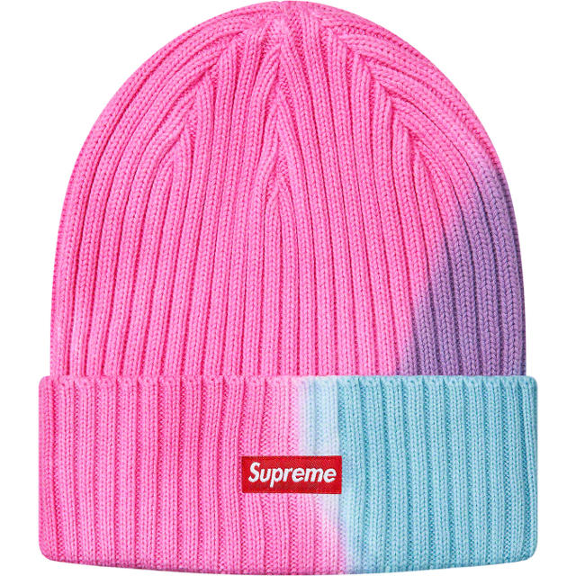 Supreme(シュプリーム)のSupreme Tye-Dye Overdyed Beanie Pink メンズの帽子(ニット帽/ビーニー)の商品写真