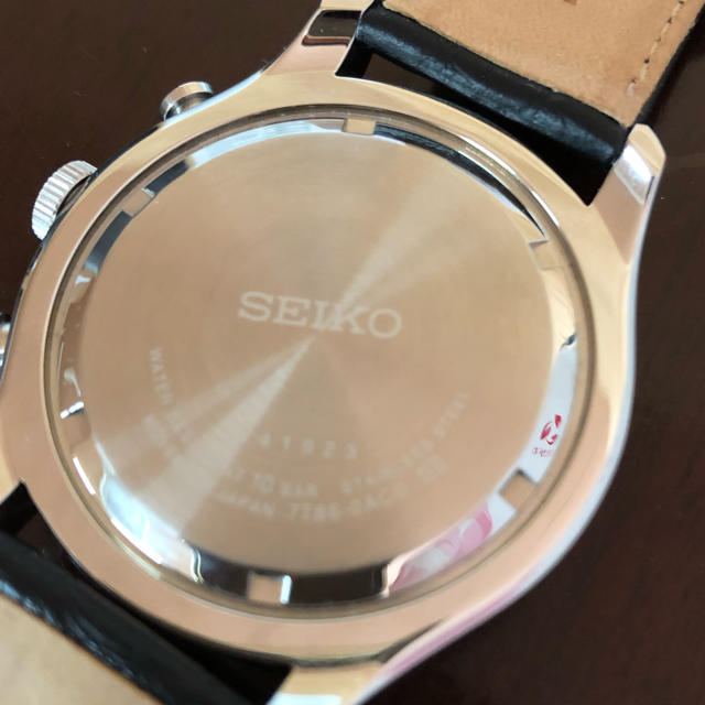 SEIKO(セイコー)のあいす様専用セイコークロノグラフ海外モデル メンズの時計(腕時計(アナログ))の商品写真