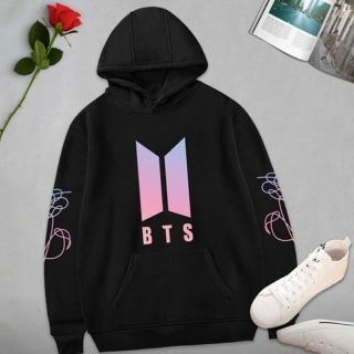 ボウダンショウネンダン(防弾少年団(BTS))のお値下げ❗️BTS スウェットパーカー(アイドルグッズ)