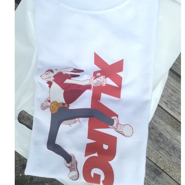 トップスMサイズ※XLARGE×SUMMER WARS tシャツ キングカズマ