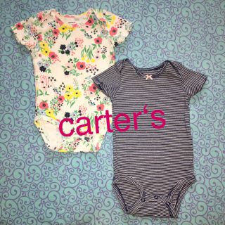 カーターズ(carter's)のcarter‘s ロンパース 12m  2枚400円(ロンパース)