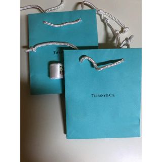 ティファニー(Tiffany & Co.)のティファニーのショップバッグ 白リボン付き(ショップ袋)