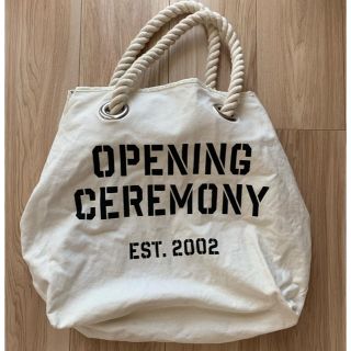 オープニングセレモニー(OPENING CEREMONY)の専用　opening ceremony ロープハンドルトート(トートバッグ)