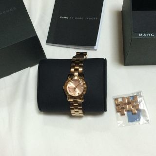 マークバイマークジェイコブス(MARC BY MARC JACOBS)の箱付き MARC 腕時計(腕時計)