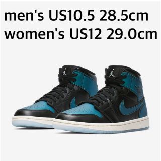 ナイキ(NIKE)のNIKE AIR JORDAN 1 MID エアジョーダン WMNS US12(スニーカー)