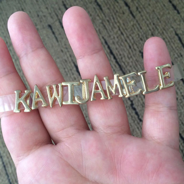KAWI JAMELE(カウイジャミール)のKAWIJAMELE クリアチョーカー レディースのアクセサリー(ネックレス)の商品写真