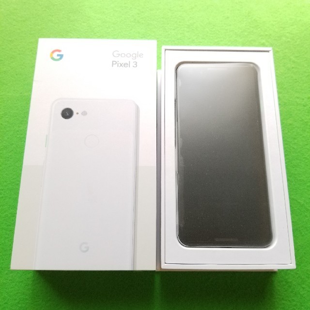 Google Pixel 3 64GB 白 docomo SIMロック解除済