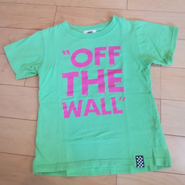 VANS(ヴァンズ)のVANS 　Tシャツ　130　グリーン キッズ/ベビー/マタニティのキッズ服男の子用(90cm~)(Tシャツ/カットソー)の商品写真