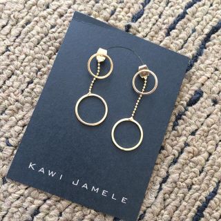 カウイジャミール(KAWI JAMELE)のKAWIJAMELE ダブルリングピアス(ピアス)