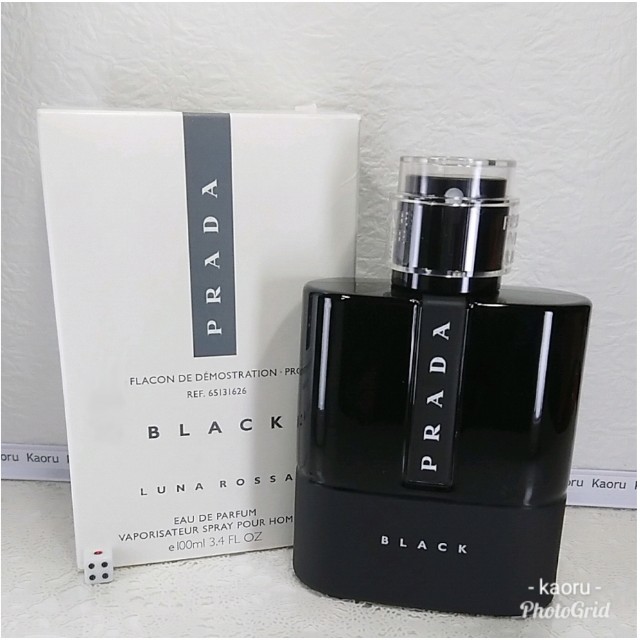 PRADA(プラダ)の【訳有り新品】100ML プラダ ルナロッサ ブラック オーデパルファム EDP コスメ/美容の香水(香水(男性用))の商品写真