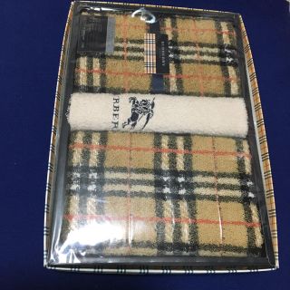 バーバリー(BURBERRY)の＊仙台藤崎購入＊バーバリーフェイスタオル ウォッシュタオル(タオル/バス用品)