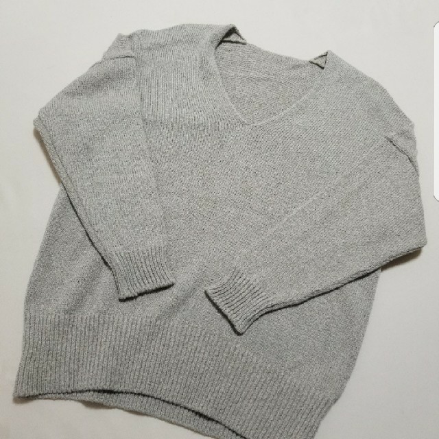 DEUXIEME CLASSE(ドゥーズィエムクラス)のドゥーズィエムクラス　Liry Linen V プルオーバー レディースのトップス(ニット/セーター)の商品写真