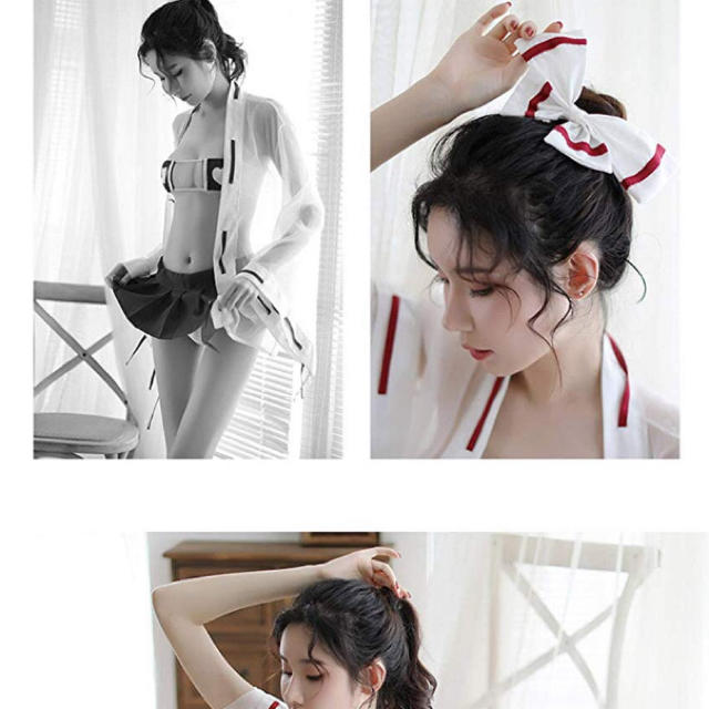 sexy☆巫女ランジェリー☆コスプレ エンタメ/ホビーのコスプレ(衣装)の商品写真