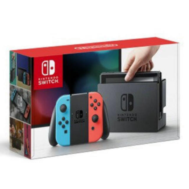 新品 ニンテンドースイッチ 本体 Joy-Con ネオンレッド/ブルー 未開封