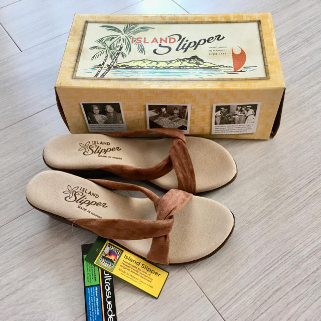 ISLAND SLIPPER(アイランドスリッパ)のIsland Slipper サンダル 23.5 ~ 24 【再値下げしました】 レディースの靴/シューズ(サンダル)の商品写真